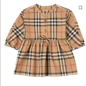 authentic Burberry baby dress